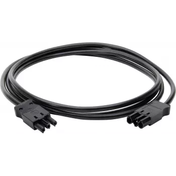 Kopp savienojuma kabelis GST spraudņu sistēmai, M/M, 1,5 mm², 3 m, melns