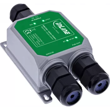 InLine® PoE++ āra injektors, 10Gb/s, 90W, IP67