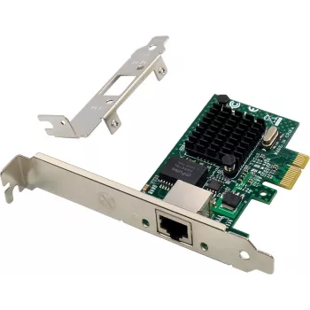 InLine® Gigabit PCIe tīkla karte, RJ45, Low-Profile