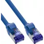 INLINE B-74902B 90 gab. plānais Cat.6A S/FTP LSZH patch vads, 2m, zils
