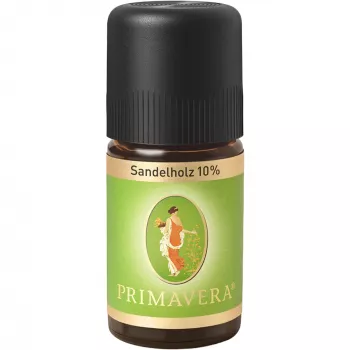 PRIMAVERA Sandalwood 10% ēteriskās eļļas maisījums, 5 ml