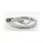 WANTEC 7004 Cat6a F/UTP Patch vads, 0,5 m, RJ-45, 10 Gbps, Melns