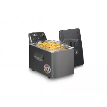 Fritel Turbo SF 4551M fritier 3200 W 4,5 L nerūsējošais tērauds melns