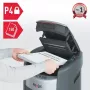 Rexel ShredMax AutoFeed+ 150X šķērsgriezuma smalcinātājs P-4, 150 lapu automātiskā padeve, 44 L tvertne, melns