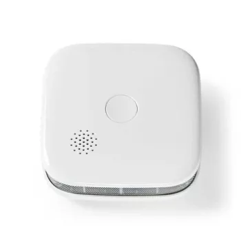 Nedis SmartLife WIFIDS21WT3 Wi-Fi dūmu detektors - 3 gab., fotoelektriskais, 85 dB sirēna, viedie brīdinājumi, EN 14604 sertificēts, balts