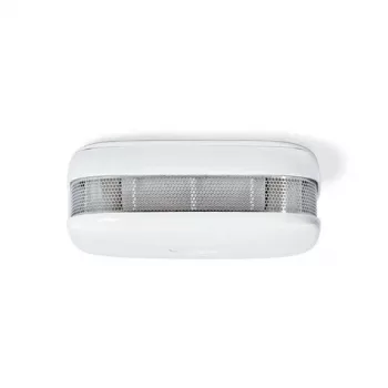 Nedis SmartLife WIFIDS21WT3 Wi-Fi dūmu detektors - 3 gab., fotoelektriskais, 85 dB sirēna, viedie brīdinājumi, EN 14604 sertificēts, balts