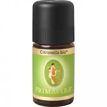 PRIMAVERA Organiskā citronellas ēteriskā eļļa, 5 ml