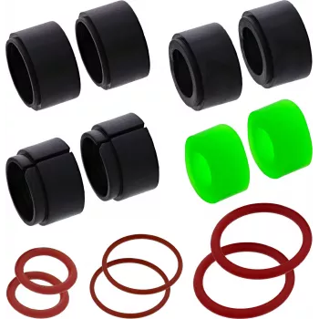 InLine® M20 savienotāju blīvju komplekts, IP67, gumija, 2 gab., melns