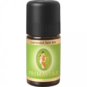 PRIMAVERA Organic Lavender Fine ēteriskā eļļa 5 ml