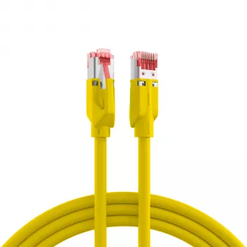 EFB Elektronik Cat.6A S/FTP LSZH RJ45 Patch vads, 50m, dzeltens