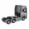 HUINA 32329 Scania 1:18 6 kanālu RC traktora kravas auto, pelēks/sudrabs