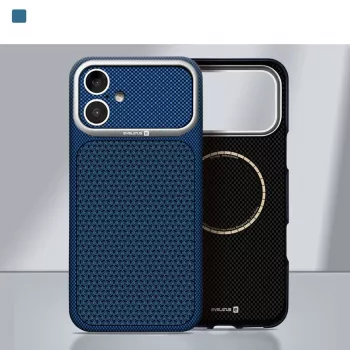 Evelatus Apple iPhone 17 Carbon Premium Edition Maciņš Midnight Blue