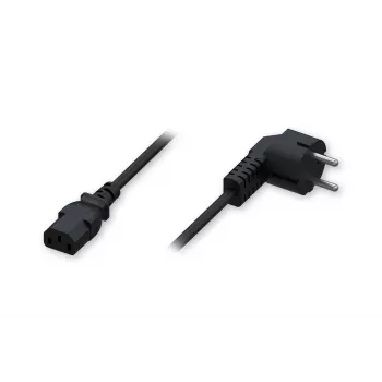 Teltonika PR2EU12M 1,2 m Type-F EU strāvas kabelis (CEE 7/4 uz IEC C13, melns)