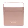 Rio CSBL-EU/1,1 Lielā Lush Box kosmētikas kaste – alumīnija skaistumkaste ar paceļamiem paplātēm un slēdzenēm, melna