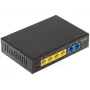 POE Switch GTX-A1-06-42-V2, 4 portu Fast Ethernet neapkalpojams PoE+ tīkla komutators