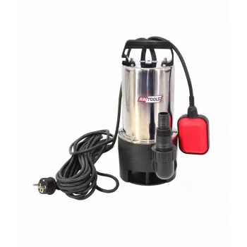 AWTOOLS netīrā ūdens sūknis AW 1100W INOX - 15000 L/h nerūsējošā tērauda iegremdējamais sūknis