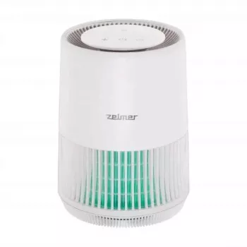 Zelmer ZPU5500 gaisa attīrītājs ar HEPA H13, UV-C un jonizatoru, 200 m³/h CADR, PM2.5 sensors, Auto režīms, telpām līdz 24 m²
