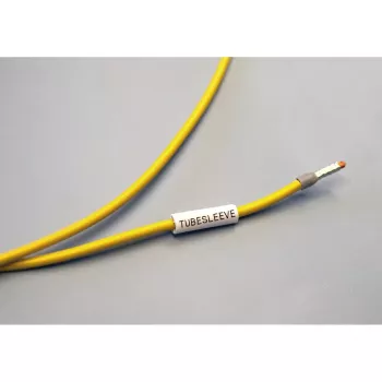 Brady BTS81226 Tubesleeve PVC kabeļu marķēšanas uzmava, 26 mm plakana platuma, 8–12 mm kabeļiem, 250 gab.