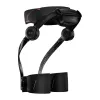 HYPERSHELL X Max S Exoskeleton Bumper apsargs Apple iPhone XS Max – aviācijas alumīnija sakausējuma rāmis ar TPU serdi, militārās klases triecienaizsardzība, matēti melns