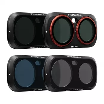 Freewell Insta360 Luna Ultra ikdienas filtru komplekts (4 gab.) - ND8, ND16, ND32, CPL