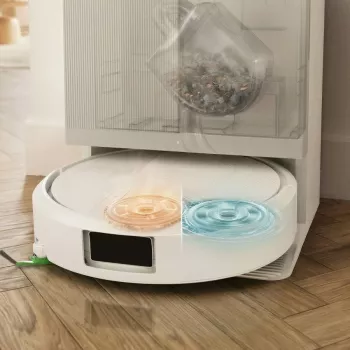 iRobot Roomba Plus 415 Combo putekļsūcējs un mazgātājs balts + AutoWash dokstacija