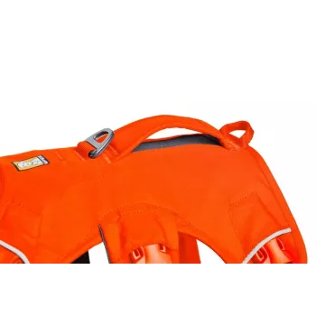 Ruffwear Web Master daudzfunkciju atbalsta suņu iejūga, Blaze Orange, M izmērs