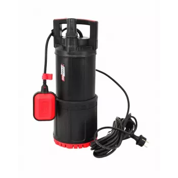 AWTOOLS AW Clean Water Pump 1200W iegremdējamais drenāžas sūknis ar pludiņslēdzi, 14000 L/h, 10.5 m spiediens, nerūsējošais tērauds, 10 m kabelis