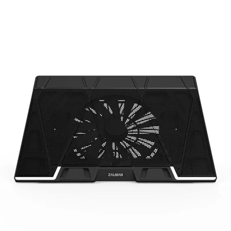 Zalman ZM-NS3000 17 collu 200mm ventilators ar baltu LED dzesētājs klēpjdatoriem