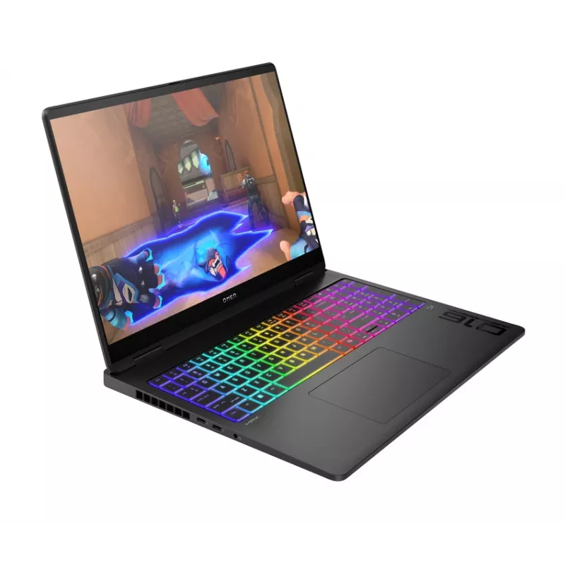 HP OMEN MAX Gaming 16-ah0013ns 16 collu WQHD 165Hz spēļu klēpjdators - Intel Core Ultra 9 275HX, 32GB DDR5, 1TB SSD, NVIDIA GeForce RTX 5070 Ti 12GB, Windows 11 Home, Shadow Black