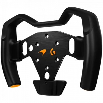 Logitech RS Formula Wheel - 285 mm oglekļa šķiedras sacīkšu stūre ar 4.3 inch LCD displeju, Alcantara satvērieniem, magnētiskajiem pārslēdzējiem, USB-C