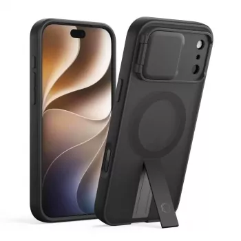 TECH-PROTECT KEVLAR AURA iPhone 17 Pro / 18 Pro maciņš, matēti melns