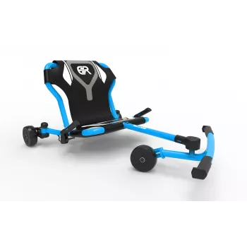 EzyRoller Drifter Pro X ar kāju darbināms drifta gokarts vecumam no 10 gadiem - Zils