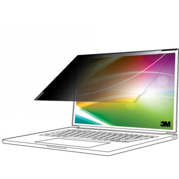 3M Blickschutzfilter klēpjdatoram - spilgts ekrāns - noņemams - Flip/Līme - 35 cm (13,8 inch)