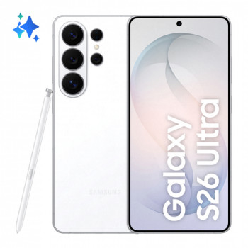 Samsung Galaxy S26 Ultra 17,5 cm (6,9 collu) viedtālrunis - 12GB, 256GB, 200MP, Android 16.0, balts