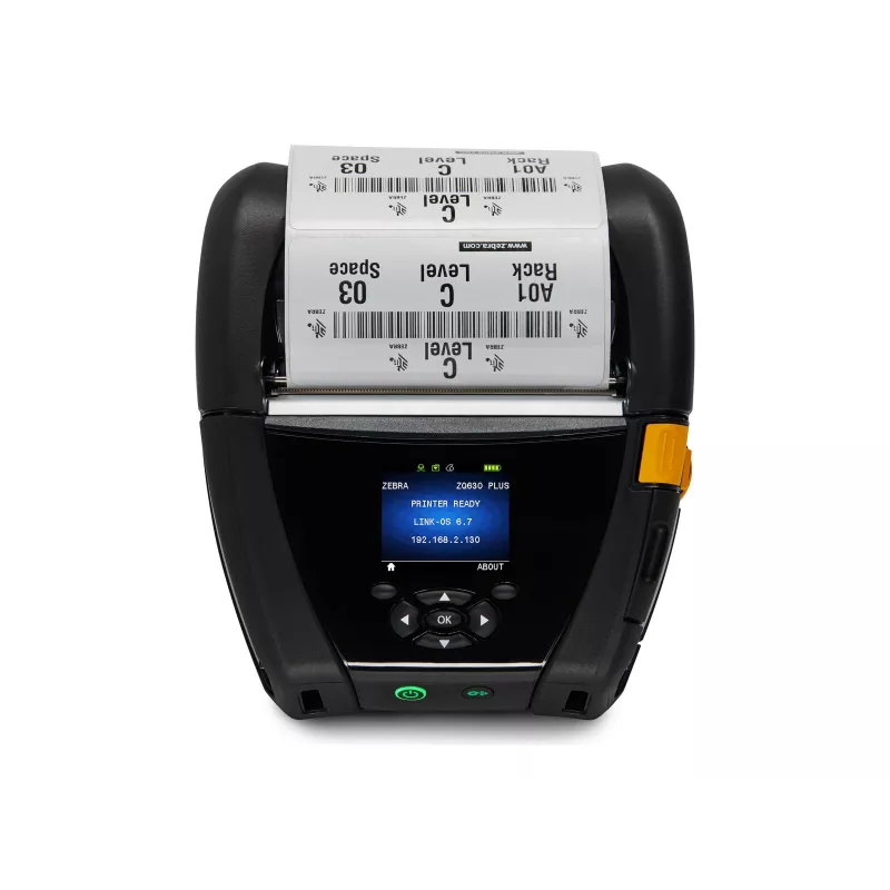 Zebra ZQ630 Plus mobilais printeris ar Wi-Fi 6 un Bluetooth 5.3