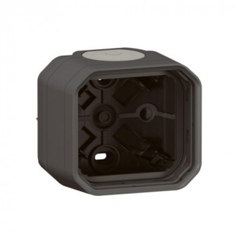 Legrand Plexo NEW 1-vietas virsmas montāžas korpuss 069601L, antracīts
