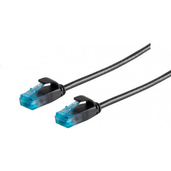 S/CONN maximum connectivity S-Conn 08-22305 U/UTP (UTP) melns 0,3m Cat6 tīkla kabelis (08-22305) - Kabelis - Tīkls