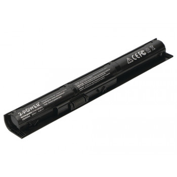 2-Power HP Envy 14-U000 sērijas galvenais akumulatora bloks - 47 Wh, 14,8 V, 4 šūnu Li-ion, melns