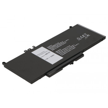 2-POWER 44Wh galvenais akumulatora bloks Dell Latitude E5470 - 11.4V, 3 šūnas (2P-7V69Y)
