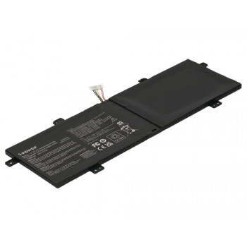 2-Power 2P-C21N1833 galvenais akumulatora bloks - 6 šūnu, 4250 mAh, 10,8 V, 45,9 Wh, melns (2P-C21N1833)