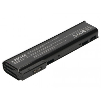 2-Power galvenais akumulatora bloks HP CA06 - 56 Wh, 6 šūnu Li-ion, melns