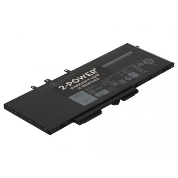 2-Power galvenais akumulatora bloks Dell Latitude 5580 Precision 3520 - 62 Wh (2P-FPT1C)