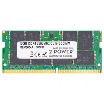 2-power 2P-KN.16G07.025 16 GB DDR4 2666 MHz SO-DIMM atmiņas modulis