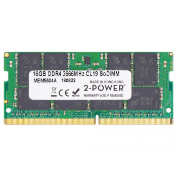 2-power 2P-KN.16G07.025 16 GB DDR4 2666 MHz SO-DIMM atmiņas modulis