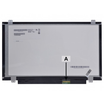 2-POWER 14,0 collu WXGA HD 1366x768 LED matēts klēpjdatora ekrāns (2P-LP140WH2(TL)(P1))