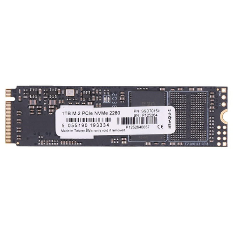 2-power 1TB M.2 PCIe NVMe 2280 jauns - kontrolieris - m.2 NVMe (2P-NB-1TBM.2/NVME)