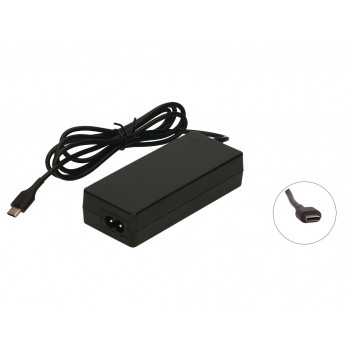 2-POWER 2P-SA18C15460 90W universāls klēpjdatora lādētājs - melns