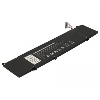 2-Power Dell Alienware M15 galvenais akumulatora bloks - 6 šūnu Li-ion, 69 Wh, 11.4 V (2P-XRGXX)