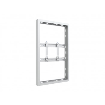 M PRO SERIES - 6U sienas skapis mazs balts