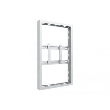 M PRO SERIES - 6U sienas skapis mazs balts
